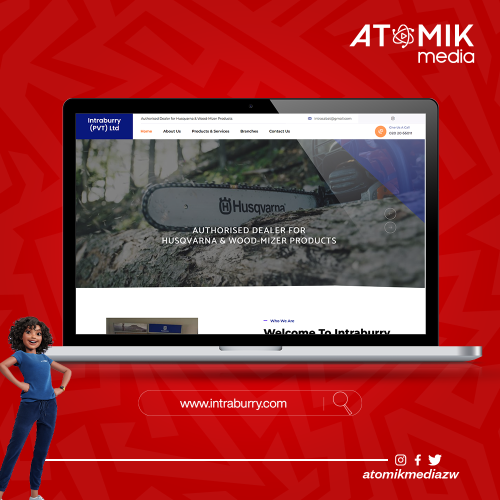 Intraburry project by Atomik Media